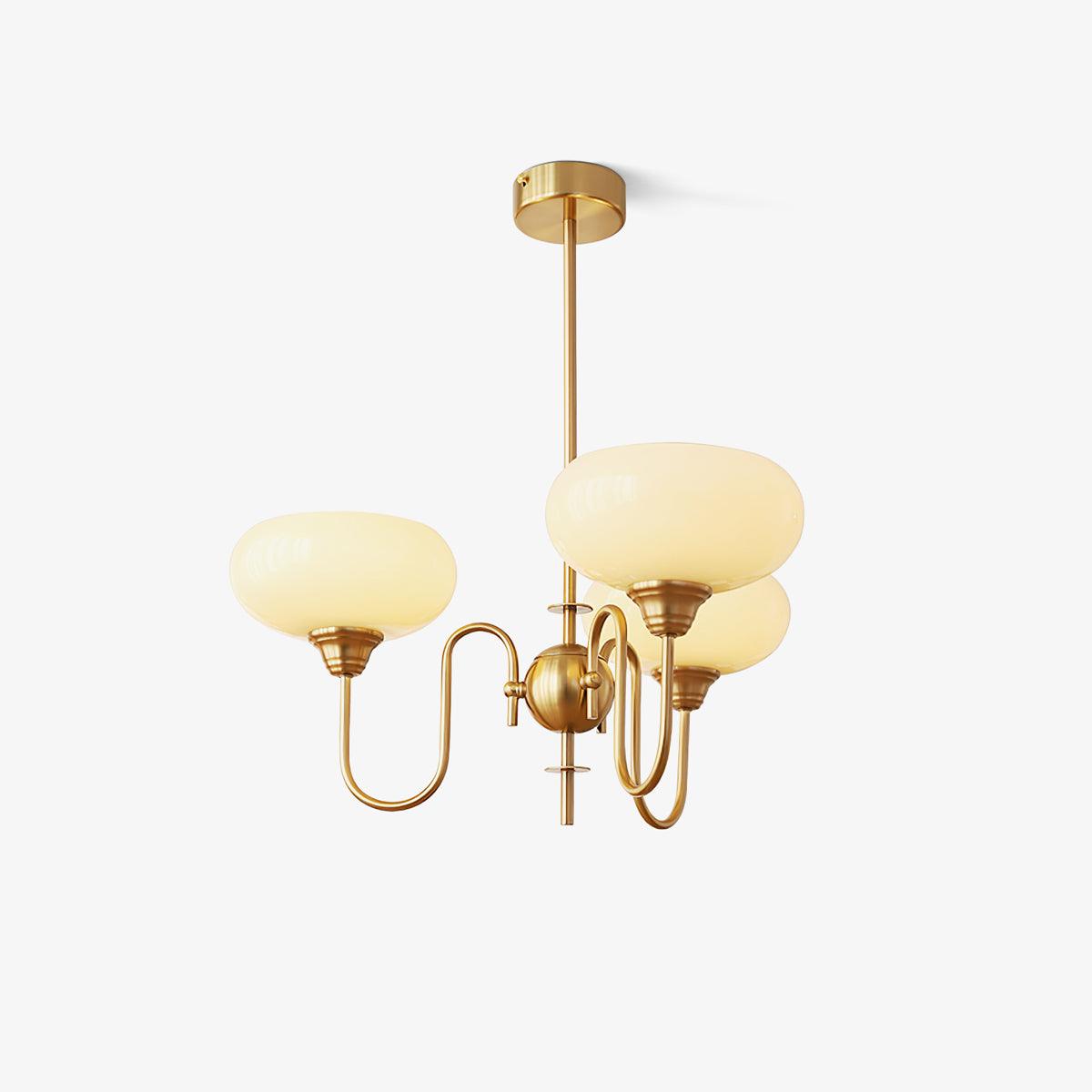 Creamy Kaki Kronleuchter-Letslighting