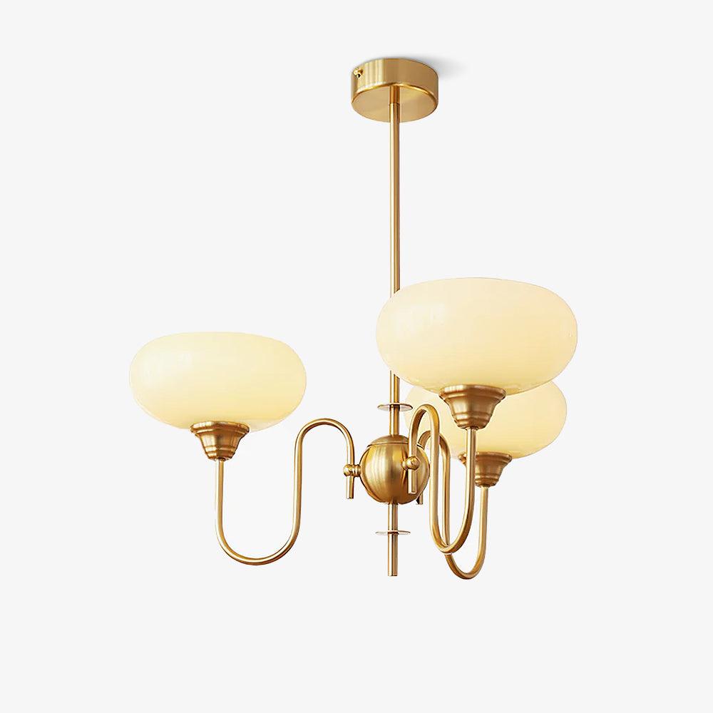 Creamy Kaki Kronleuchter-Letslighting