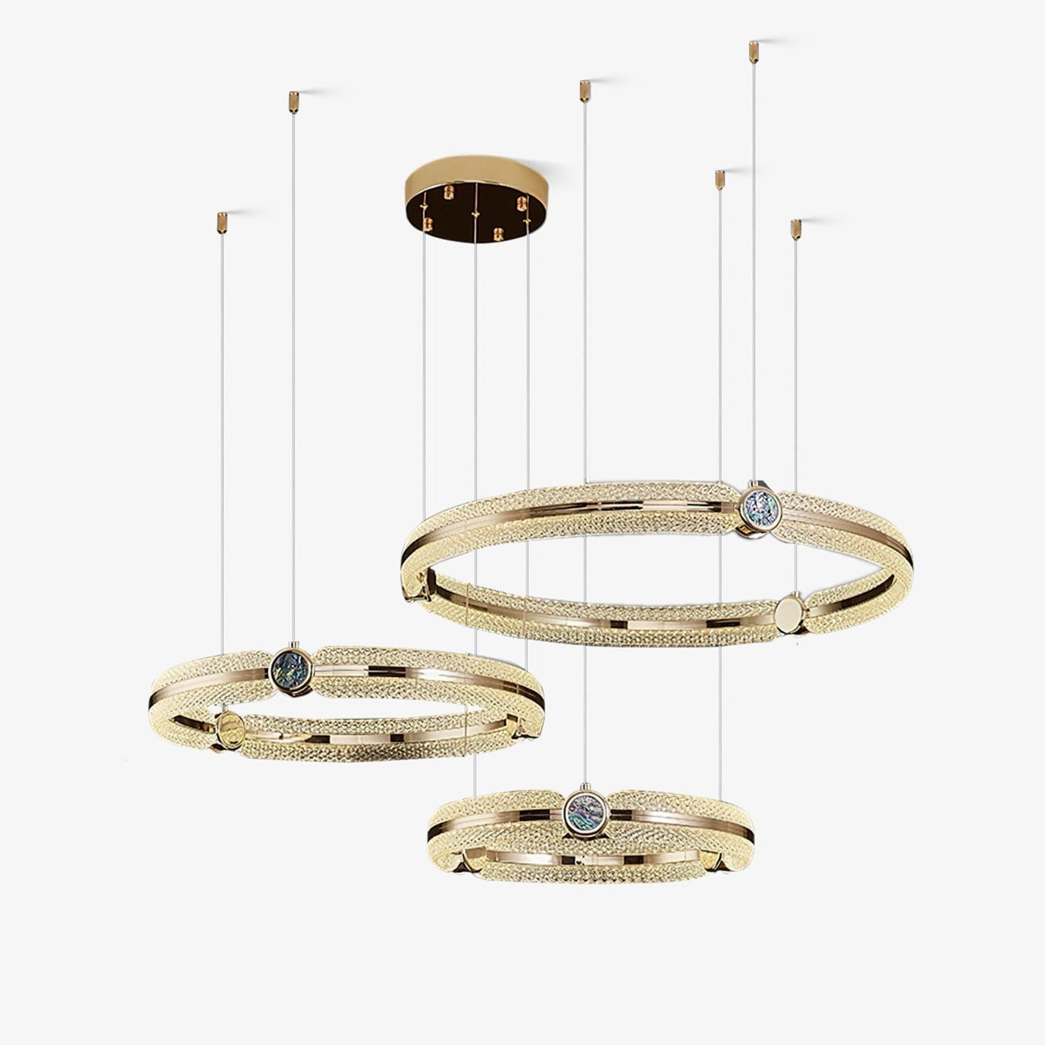 Aurora Kronleuchter Kreativ Ring-Letslighting