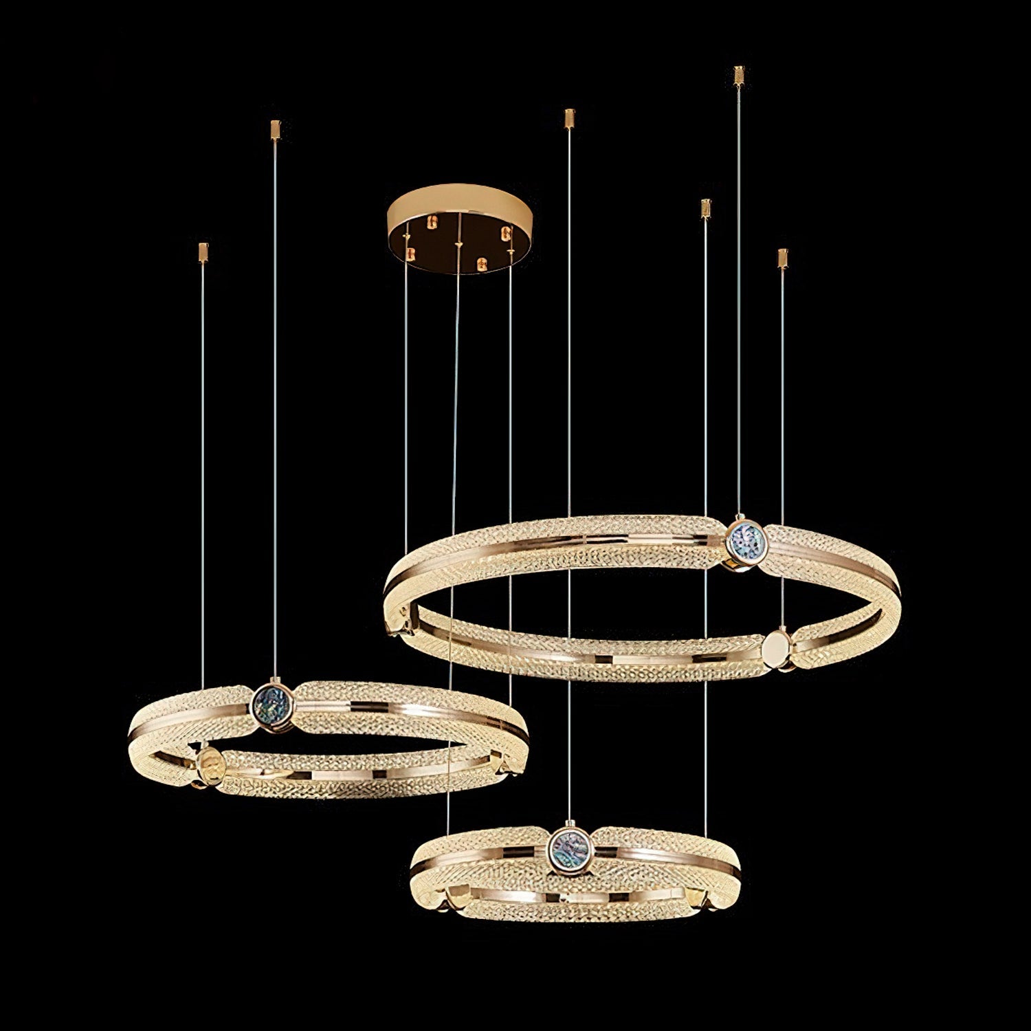 Aurora Kronleuchter Kreativ Ring-Letslighting