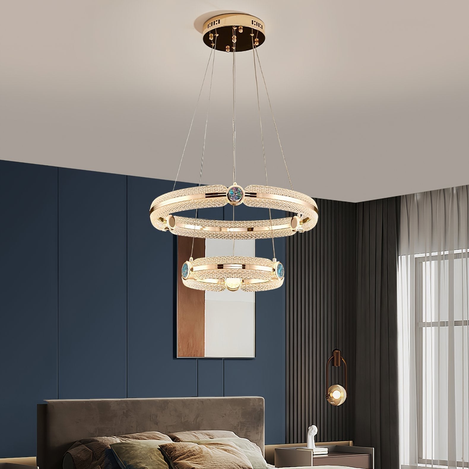 Aurora Kronleuchter Kreativ Ring-Letslighting