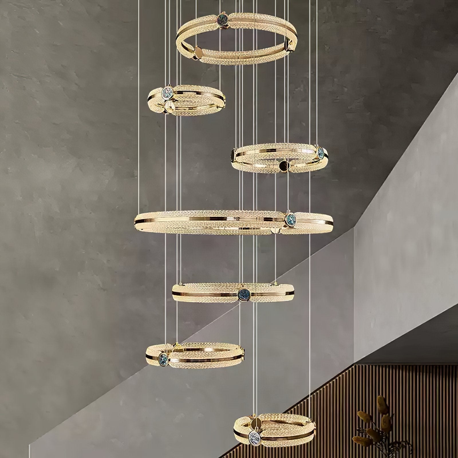 Aurora Kronleuchter Kreativ Ring-Letslighting