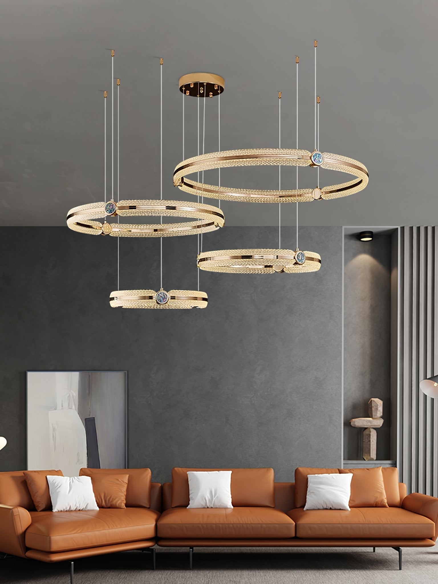 Aurora Kronleuchter Kreativ Ring-Letslighting