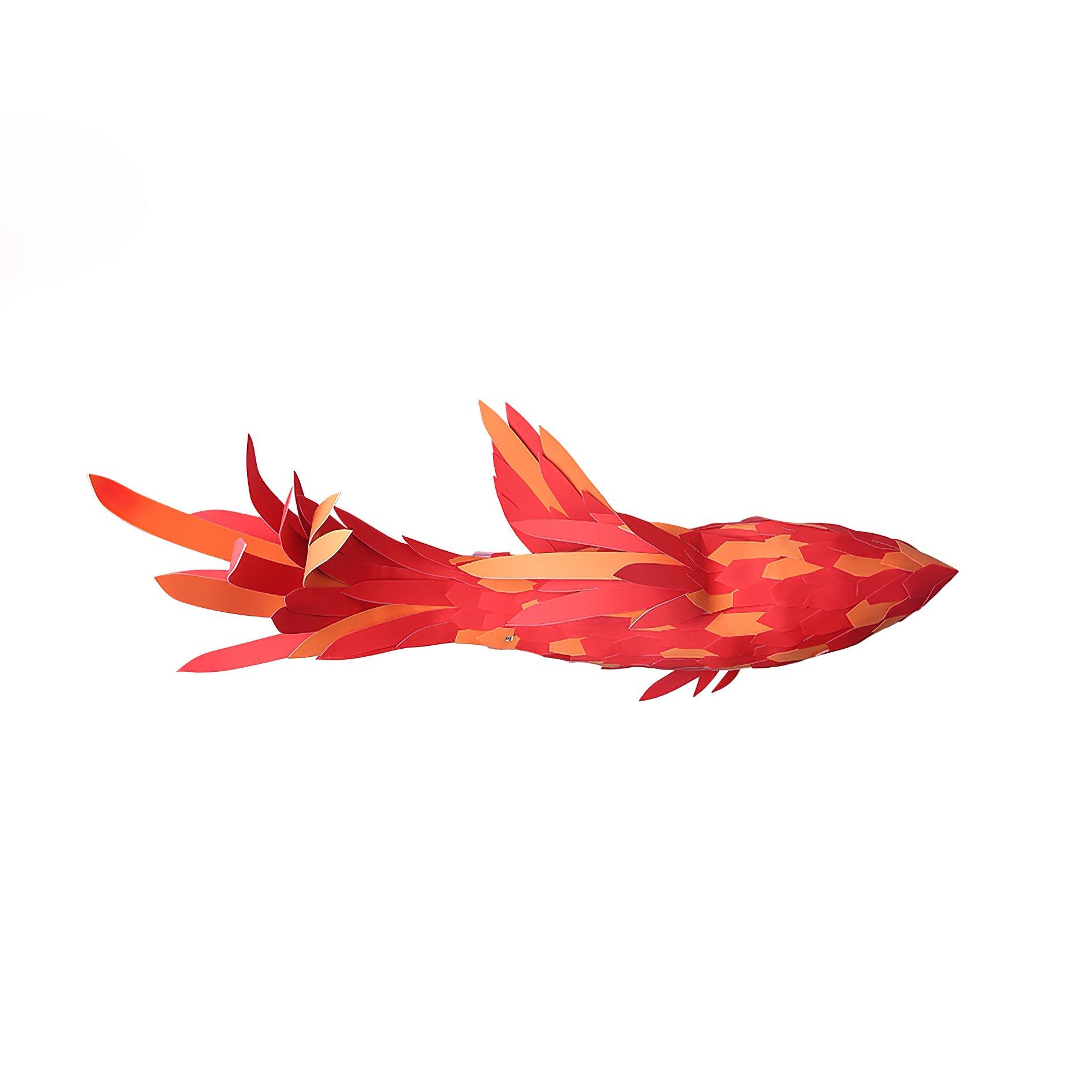 Vamararae Crimson Swirl Koi Pendelleuchte-Letslighting