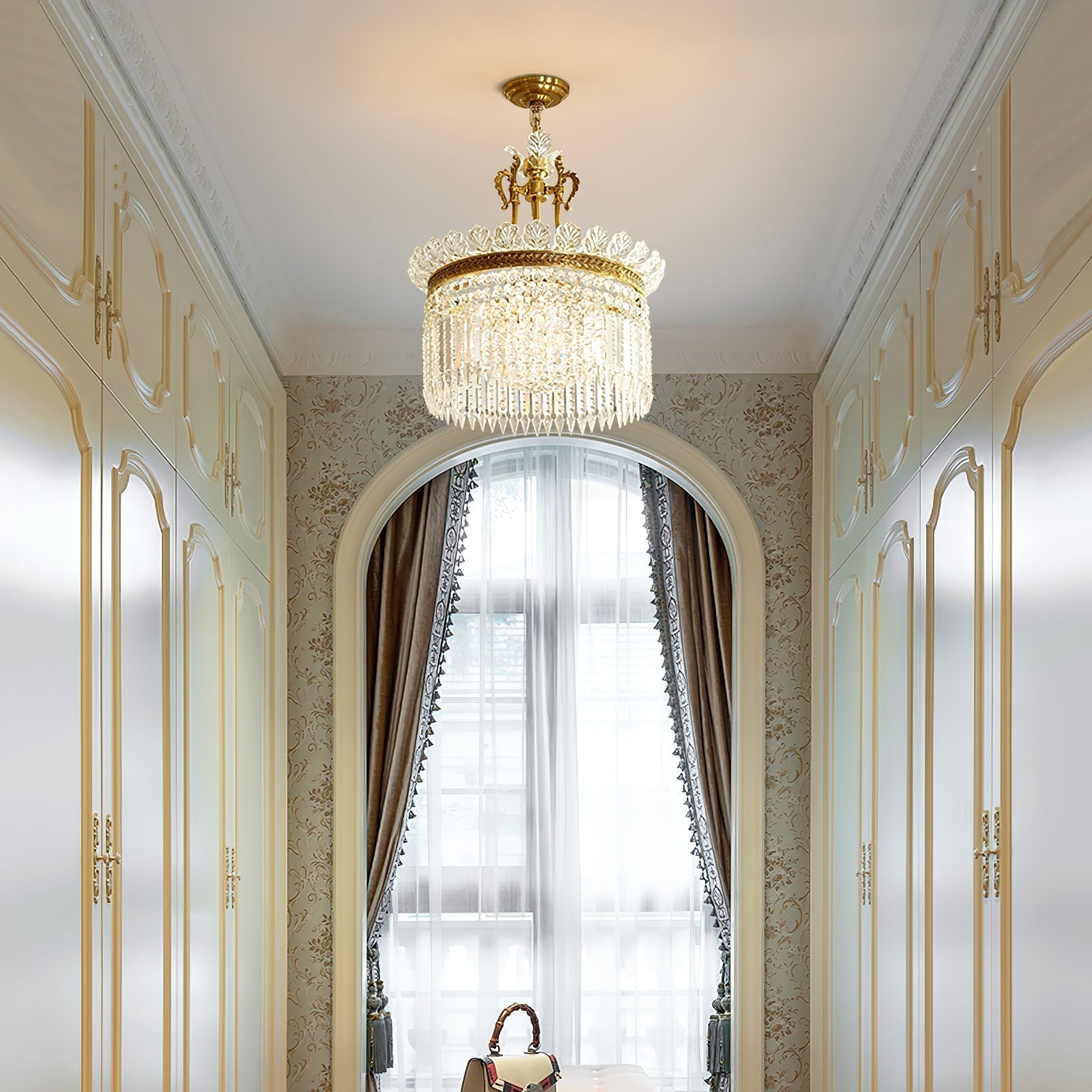 Miles Luxuriöser Kronleuchter im French-Empire-Landhausstil