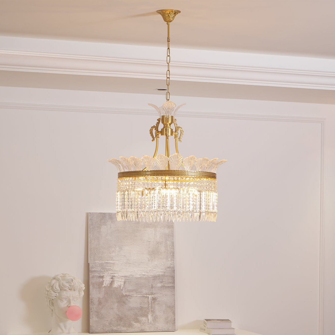 Miles Luxuriöser Kronleuchter im French-Empire-Landhausstil