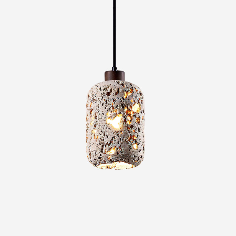 Eryno Concrete Travertine Pendant Light - Letslighting