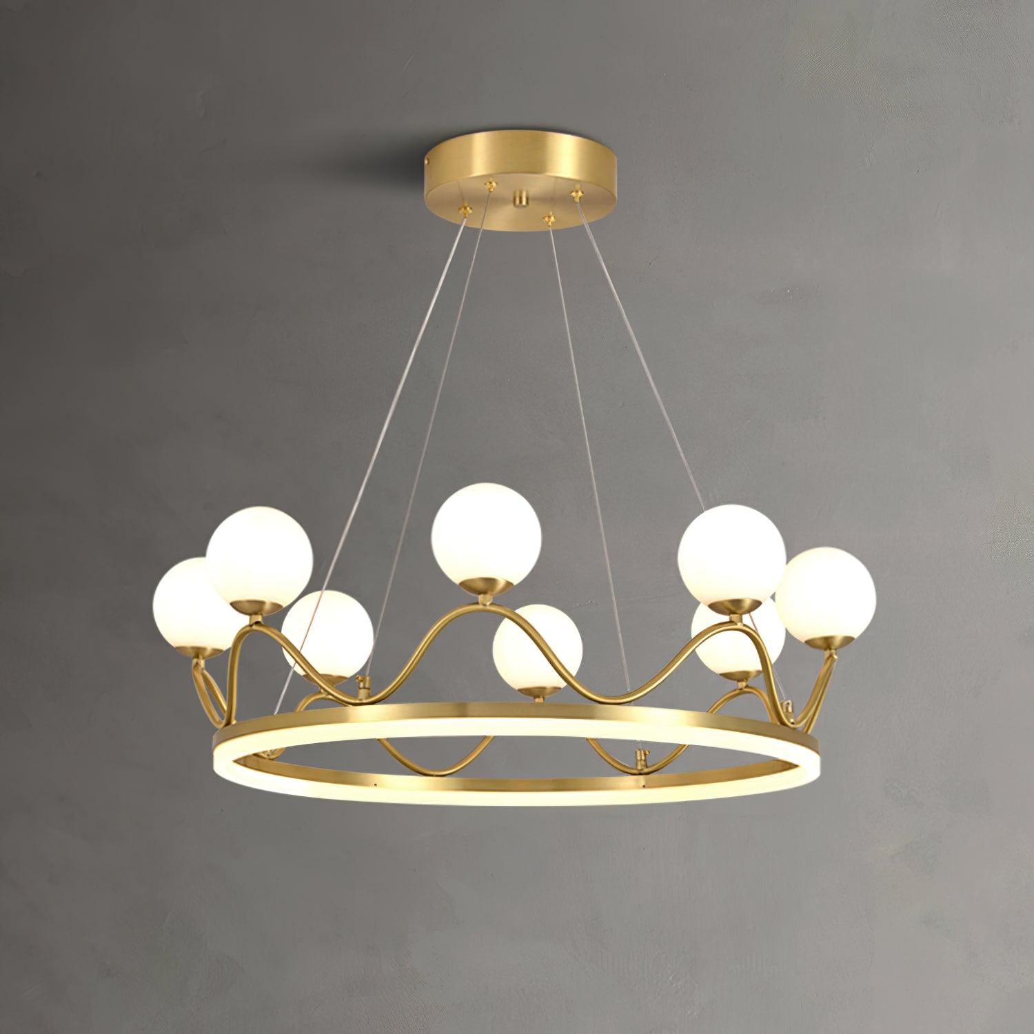 Clara Luxus-Glas-Kronleuchter-Letslighting