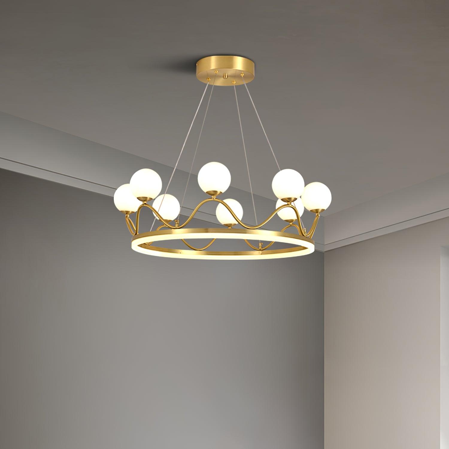 Clara Luxus-Glas-Kronleuchter-Letslighting