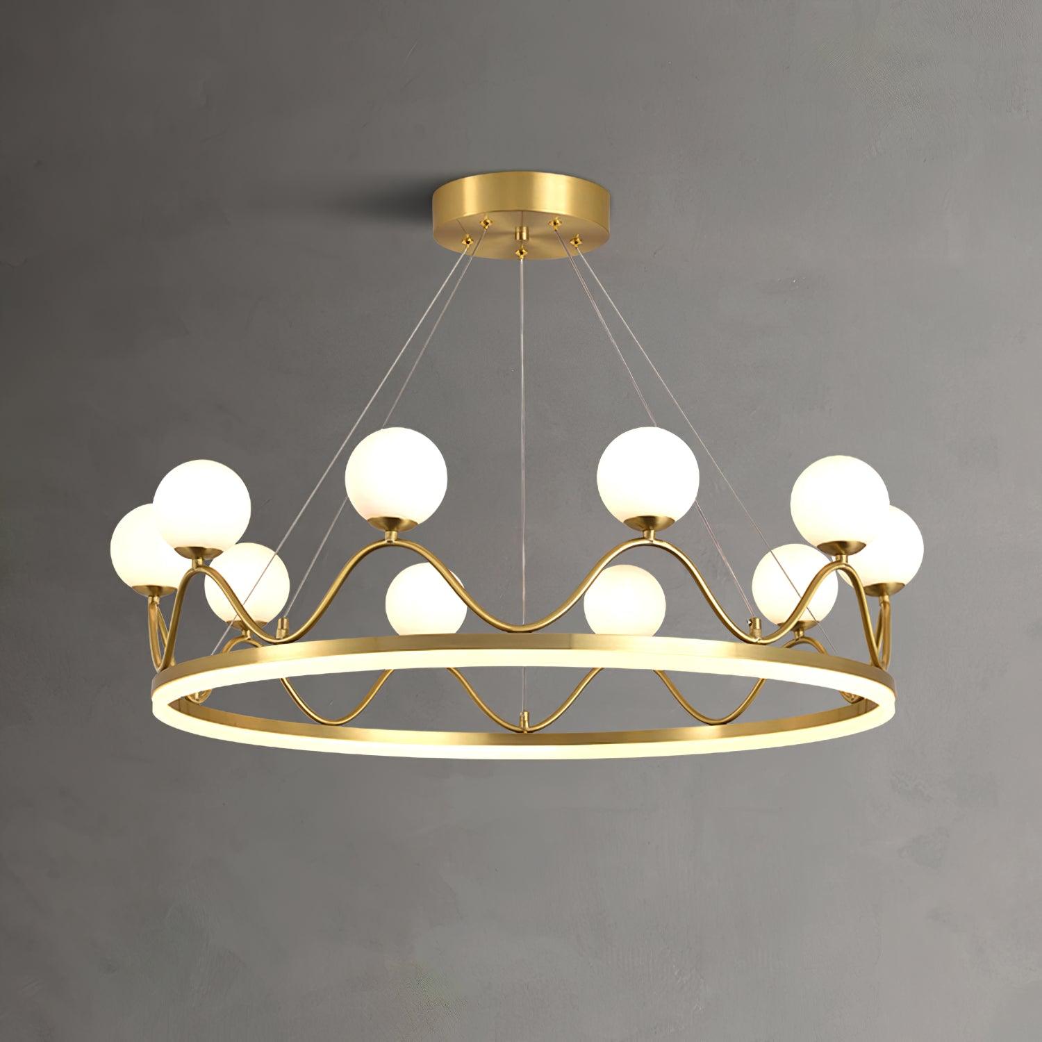 Clara Luxus-Glas-Kronleuchter-Letslighting