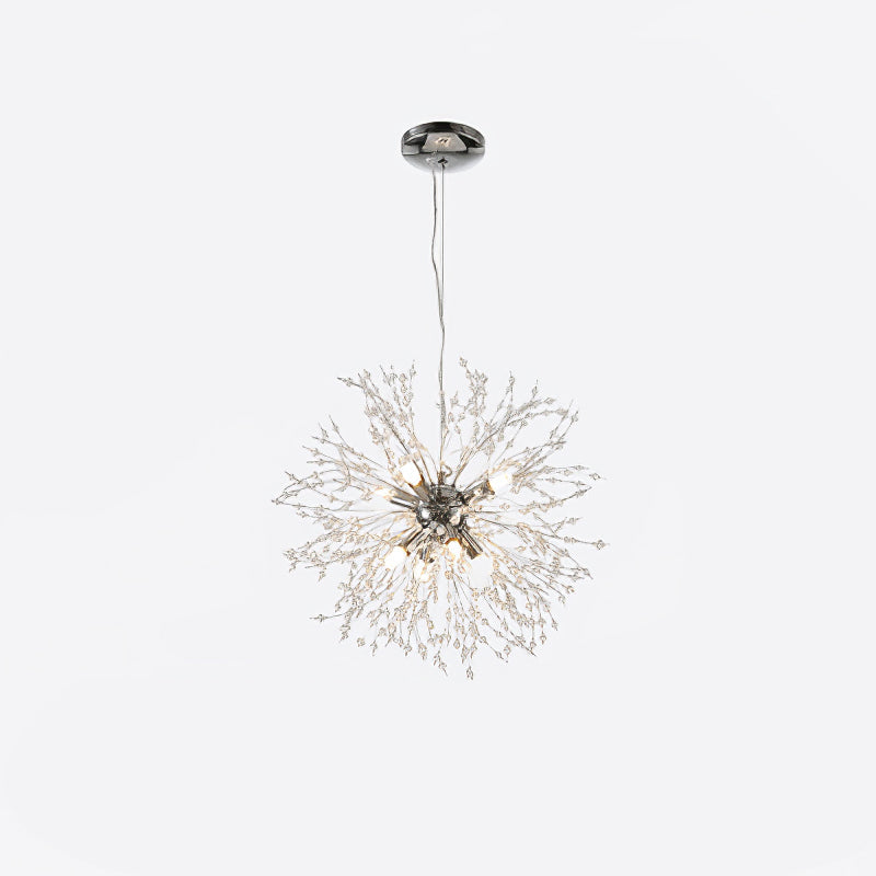 Lustra Chandelier Crystal Dandelion with Crystals-Letslighting