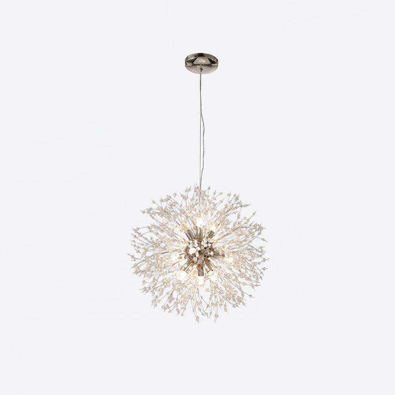 Lustra Chandelier Crystal Dandelion with Crystals-Letslighting