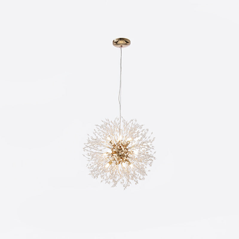 Lustra Chandelier Crystal Dandelion with Crystals-Letslighting