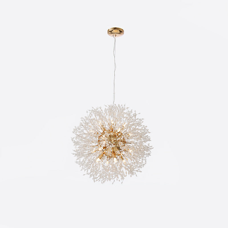 Lustra Chandelier Crystal Dandelion with Crystals-Letslighting