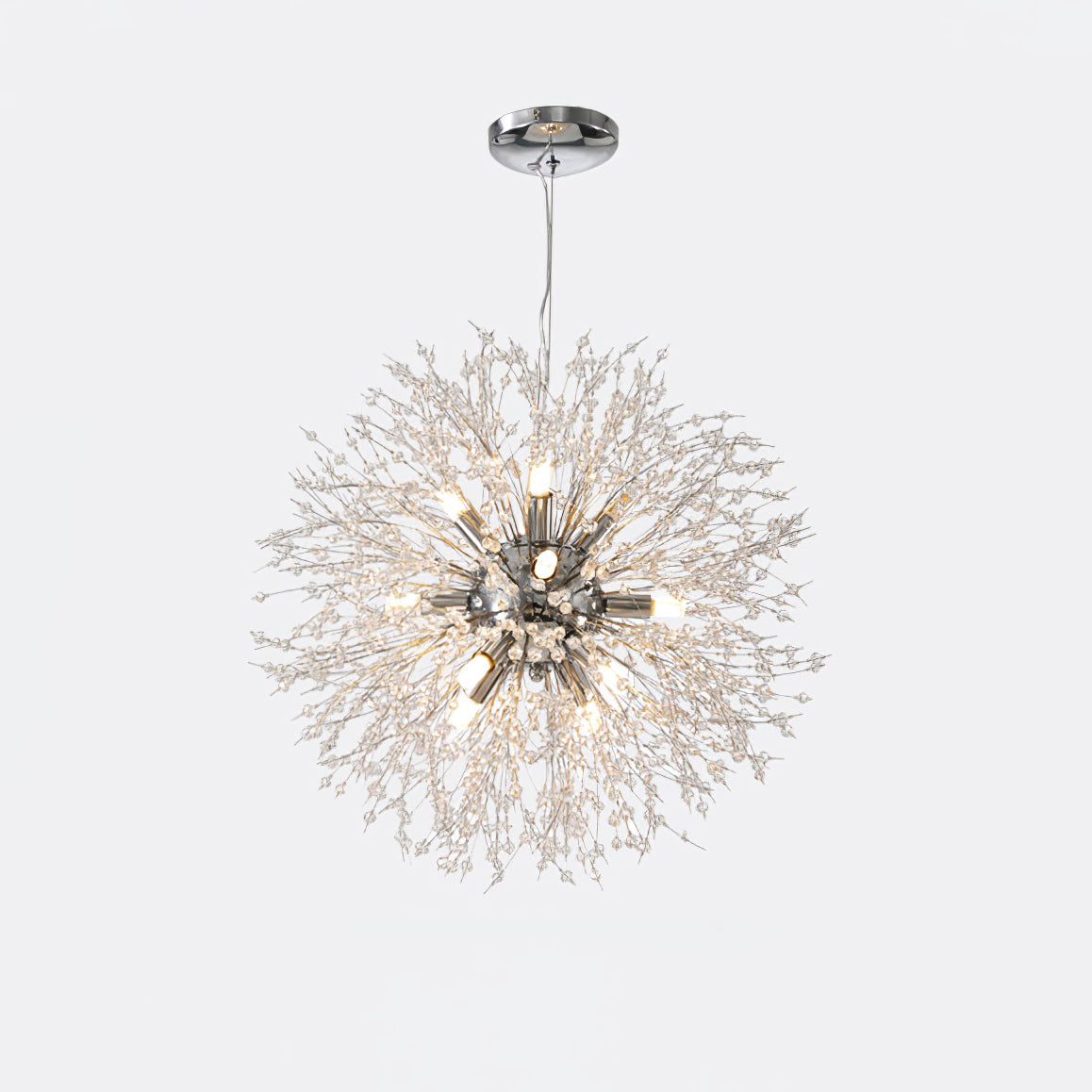Lustra Chandelier Crystal Dandelion with Crystals-Letslighting