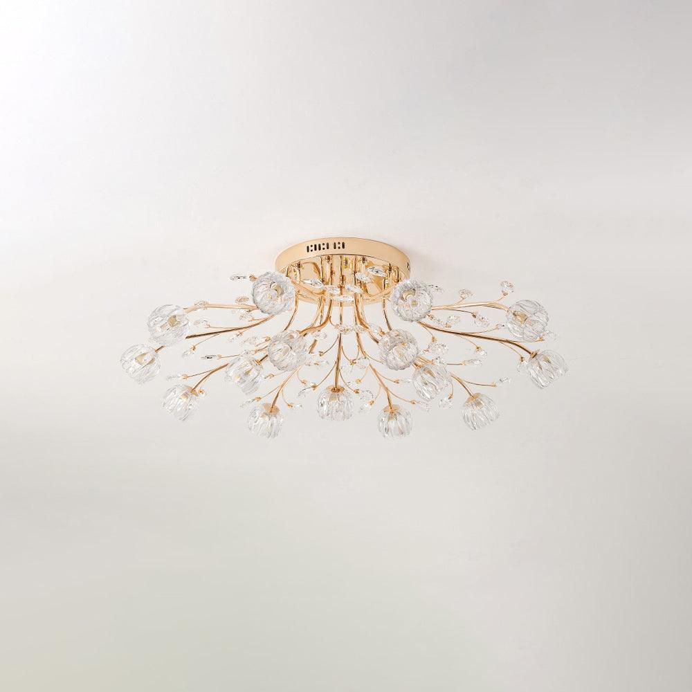 Crystal Flower Ceiling Light - Blowlighting