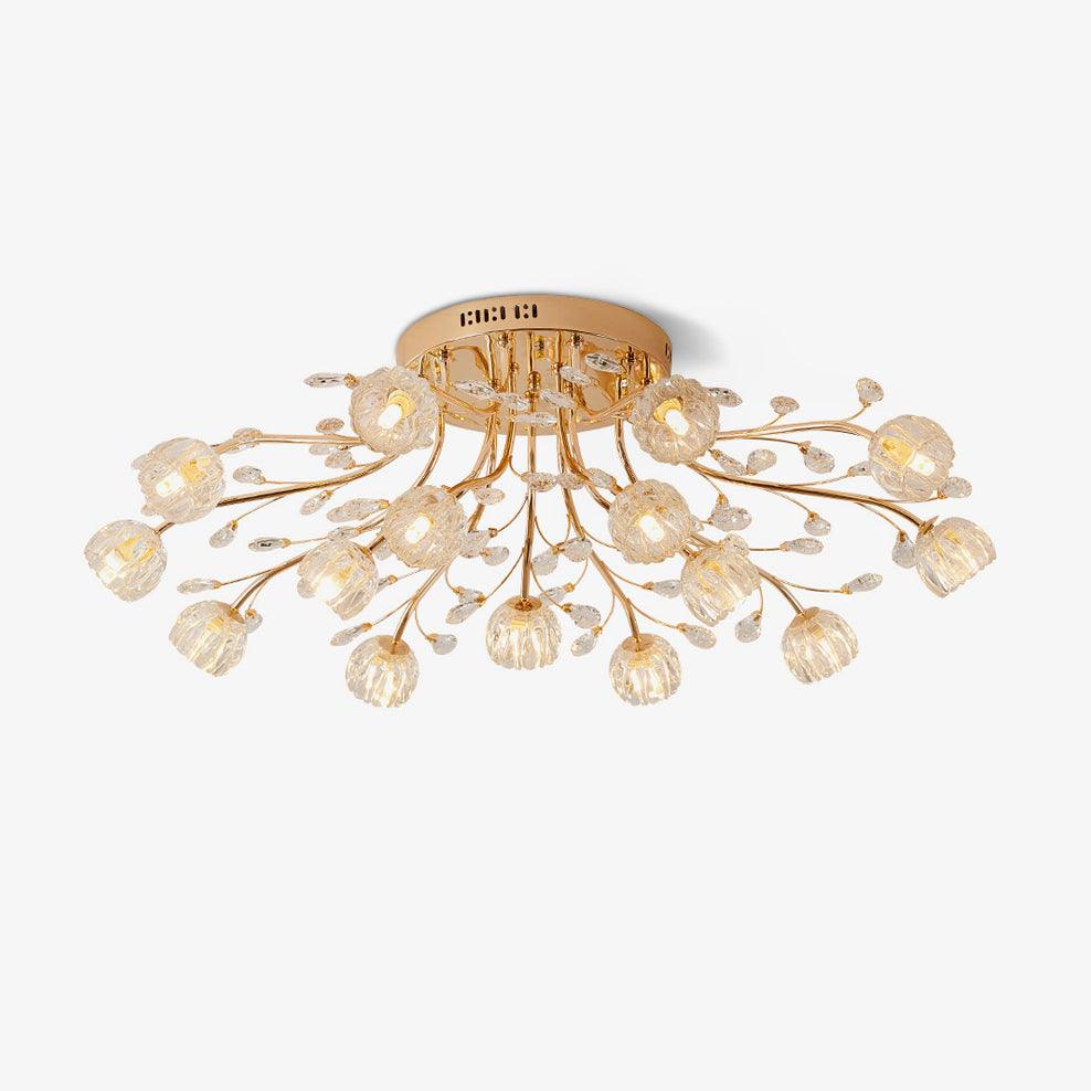 Crystal Flower Ceiling Light - Blowlighting