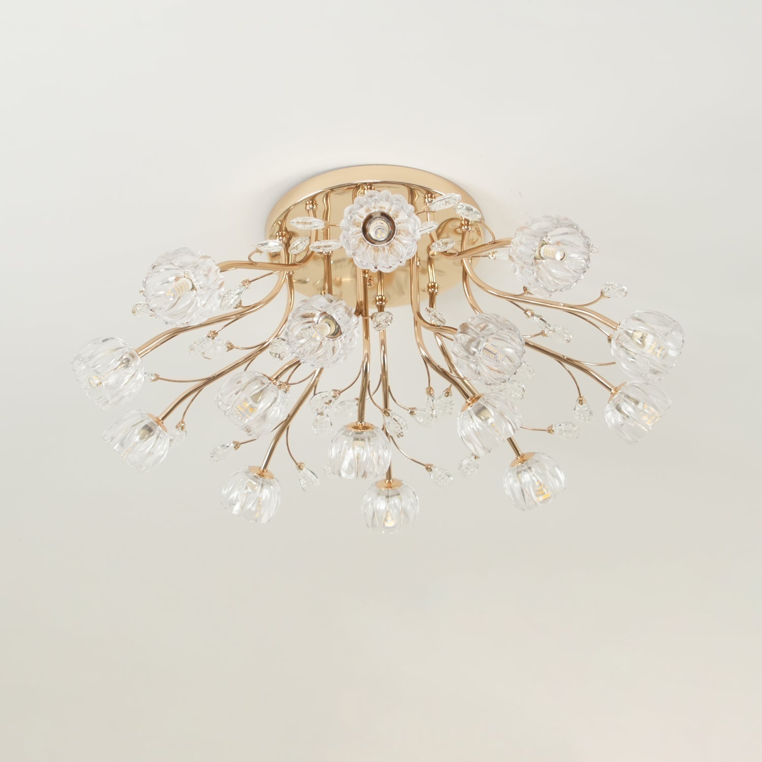 Crystal Flower Ceiling Light - Blowlighting