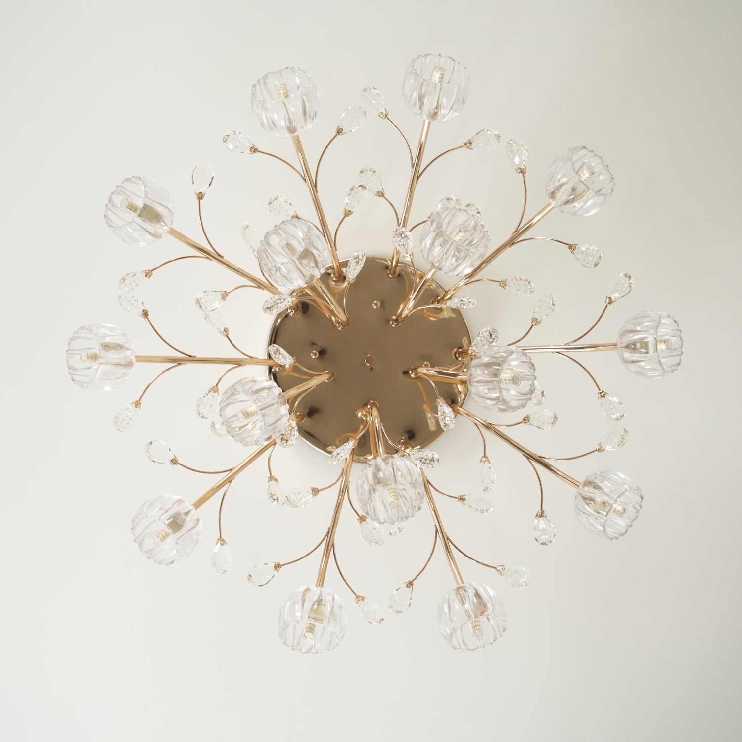 Crystal Flower Ceiling Light - Blowlighting