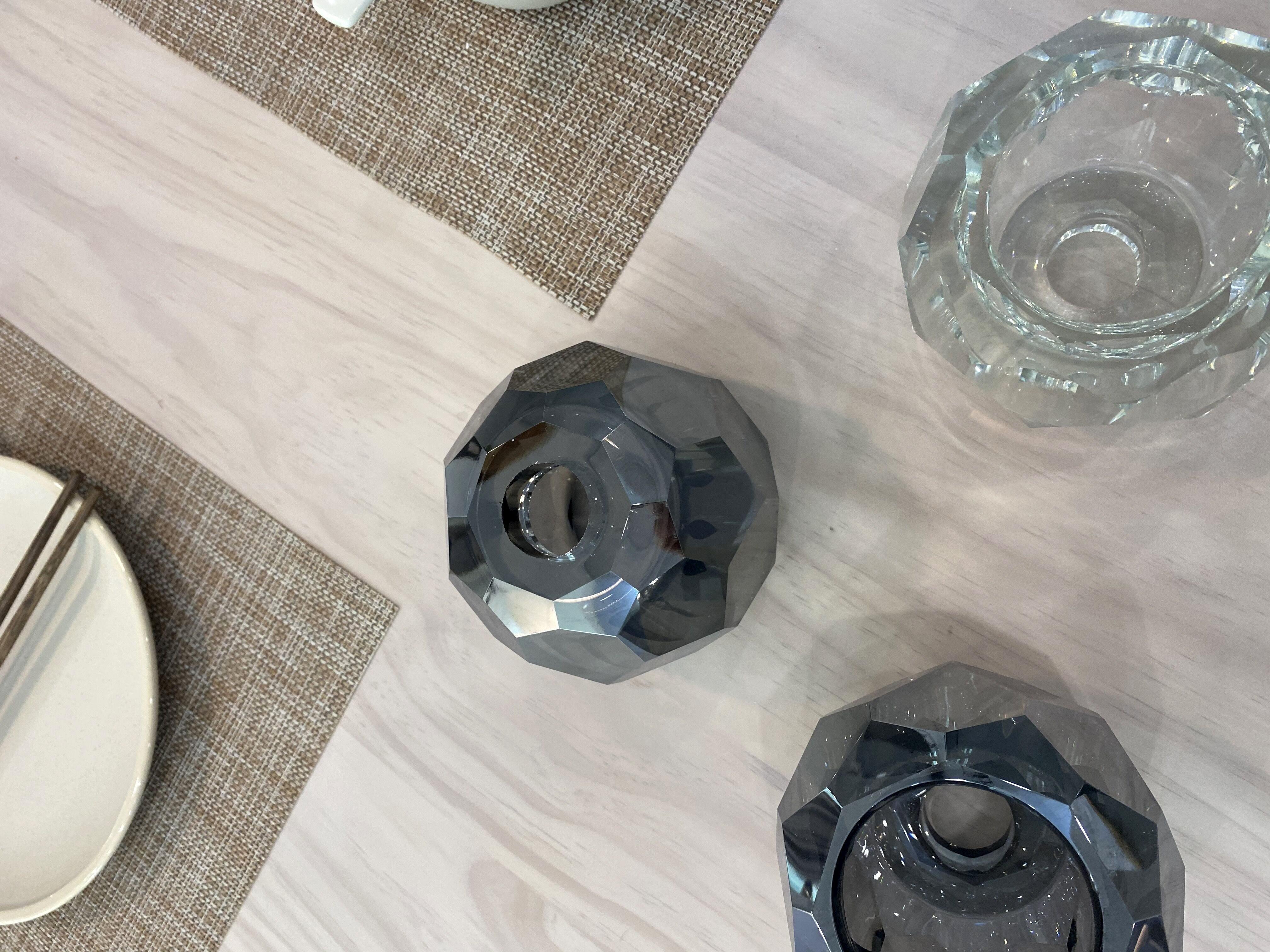Lustra Kristallkugel Pendelleuchte Messing Cluster-Letslighting