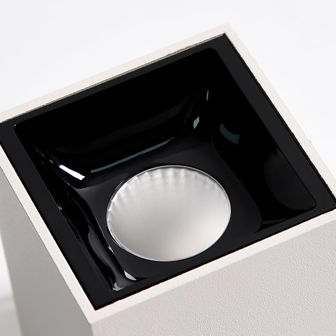 Lustra Deckenleuchte Cube Square Schwarz Strahler-Letslighting