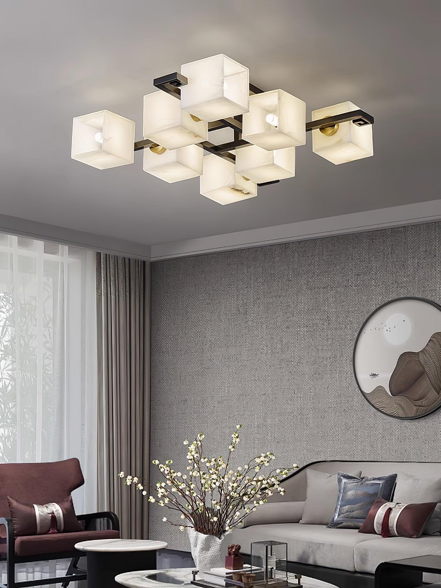 Kaelen Alabaster Ceiling Light - Neutralighting