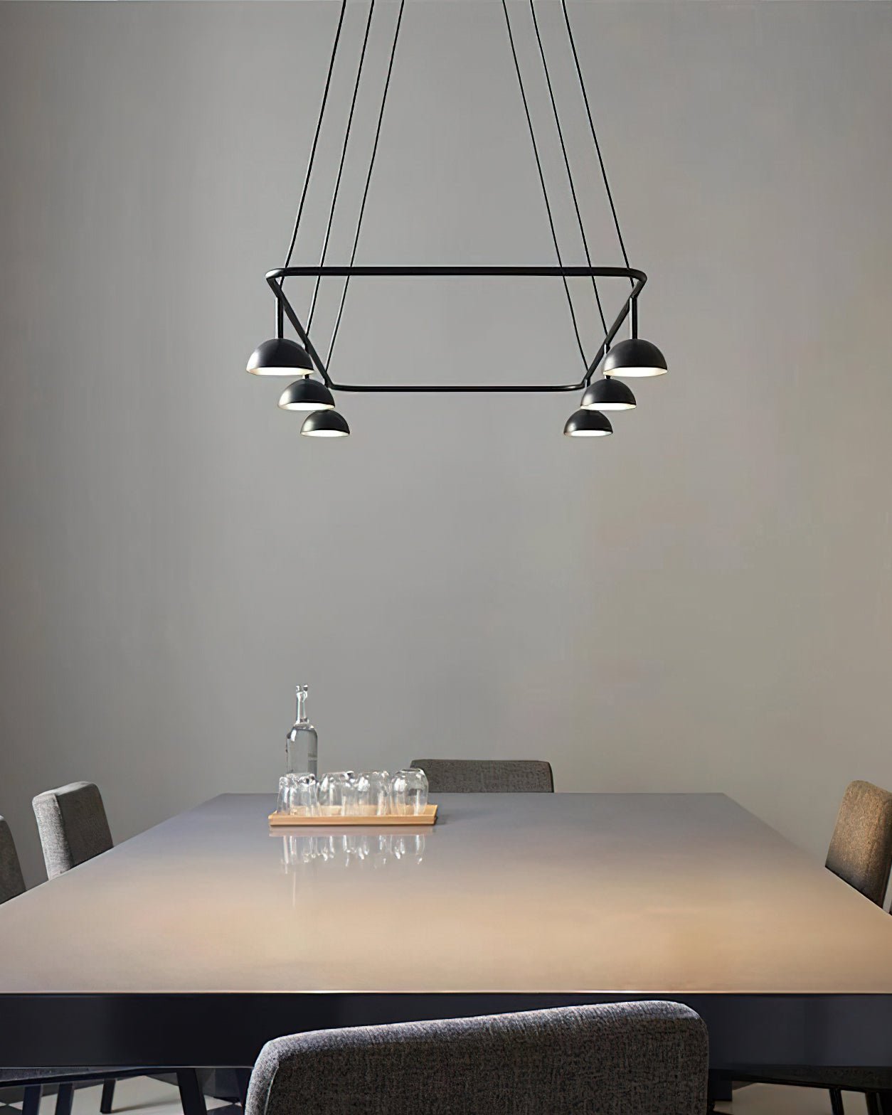 Aurora Minimalistischer Eleganter LED-Kronleuchter-Letslighting