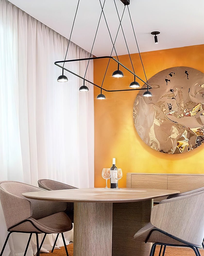 Aurora Minimalistischer Eleganter LED-Kronleuchter-Letslighting