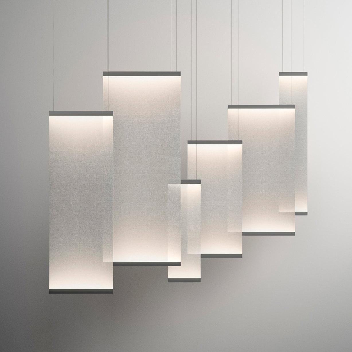 Lumina Minimalistisch Vorhang Pendelleuchte Lampe-Letslighting
