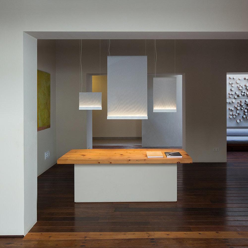 Lumina Minimalistisch Vorhang Pendelleuchte Lampe-Letslighting