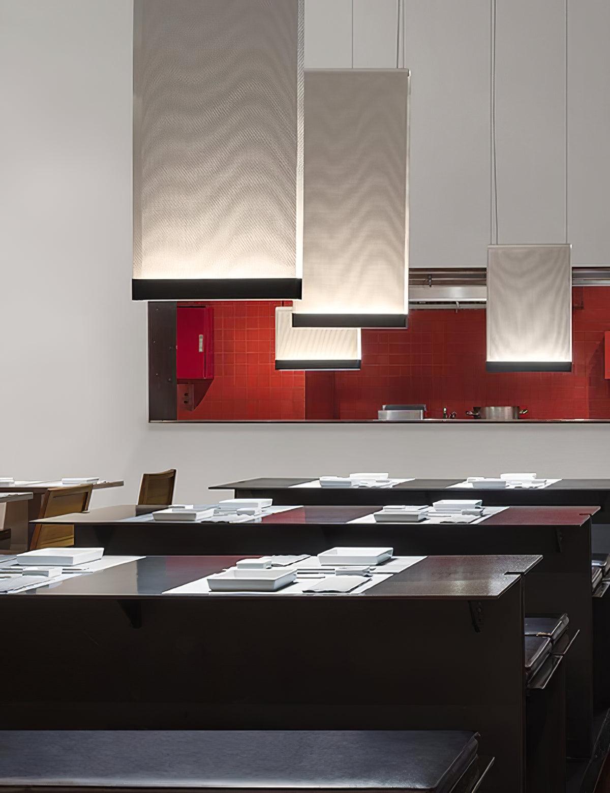 Lumina Minimalistisch Vorhang Pendelleuchte Lampe-Letslighting