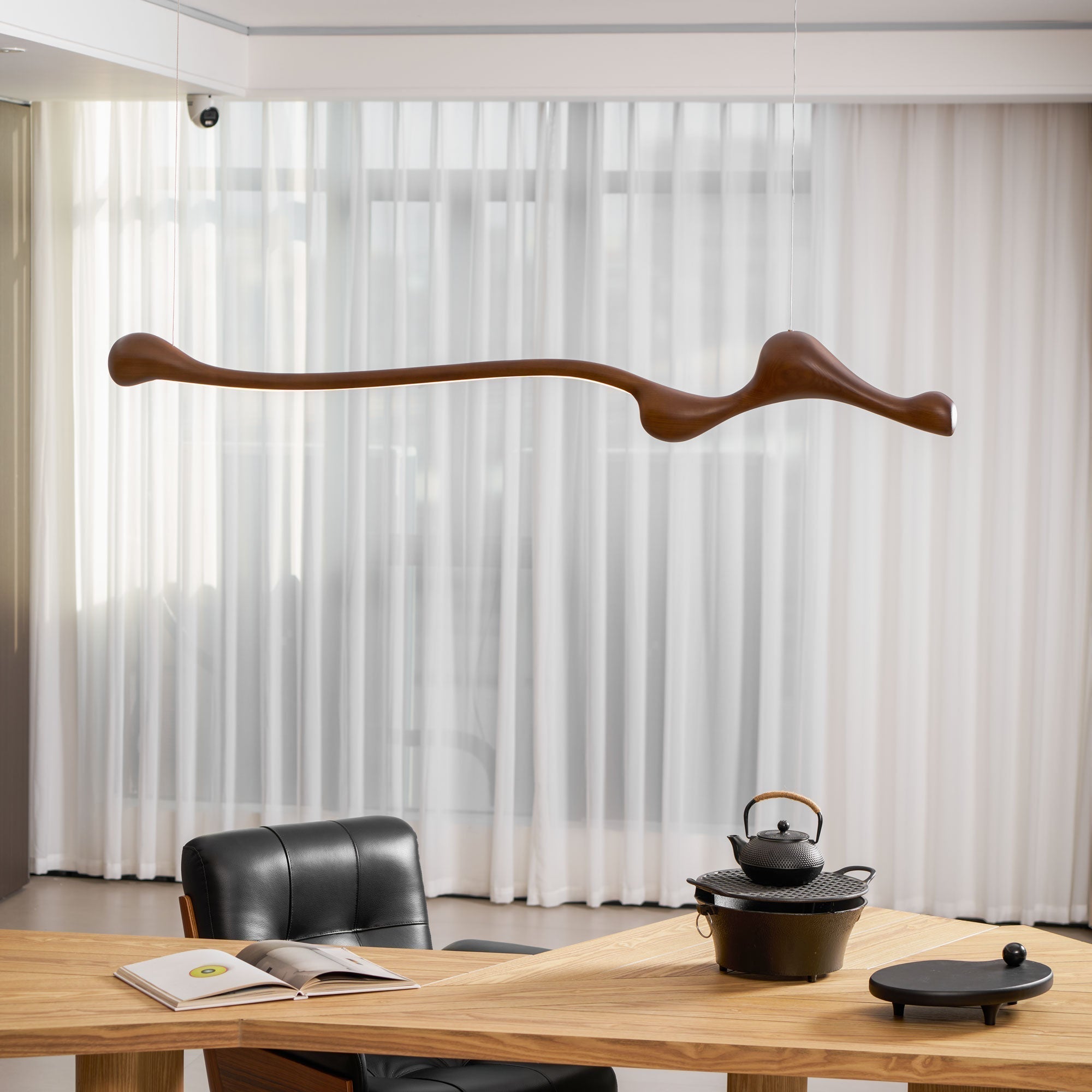 Solarace Holz Retro Pendelleuchte-Letslighting