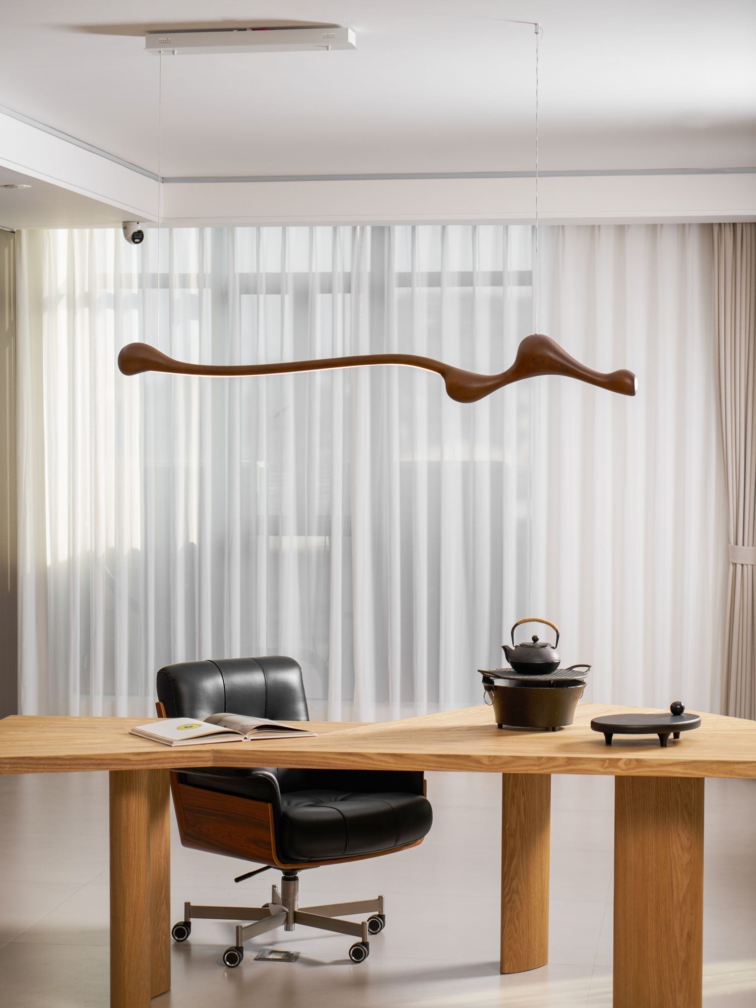 Solarace Holz Retro Pendelleuchte-Letslighting