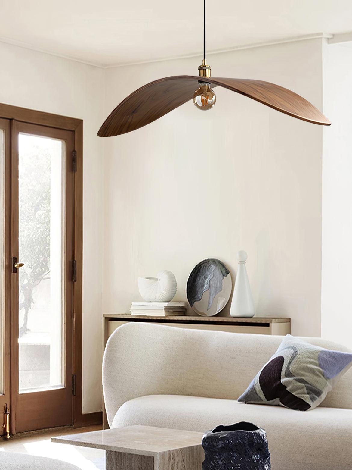 Curve Wooden Pendant Lamp - Blowlighting