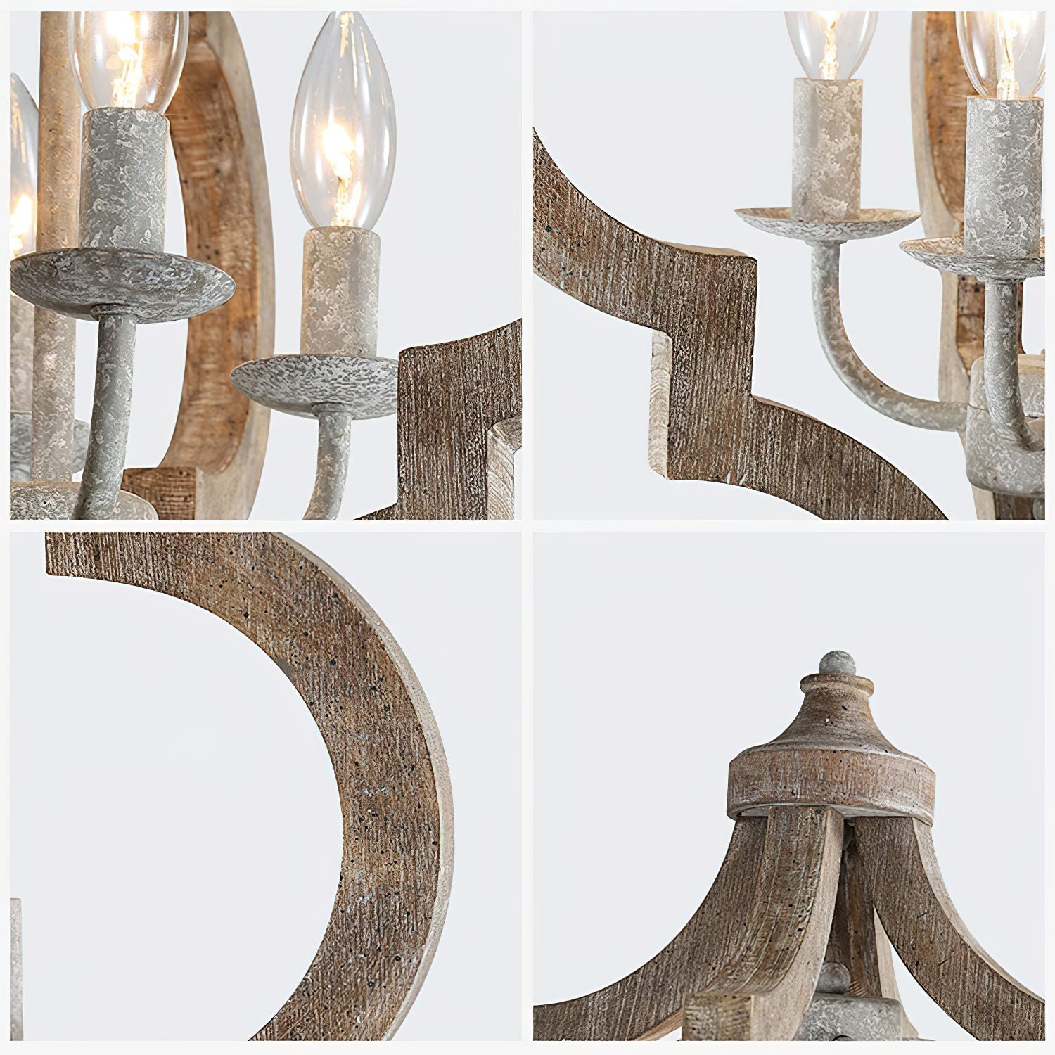 Fervor Holz Individuelle Kreativität Kronleuchter-Letslighting