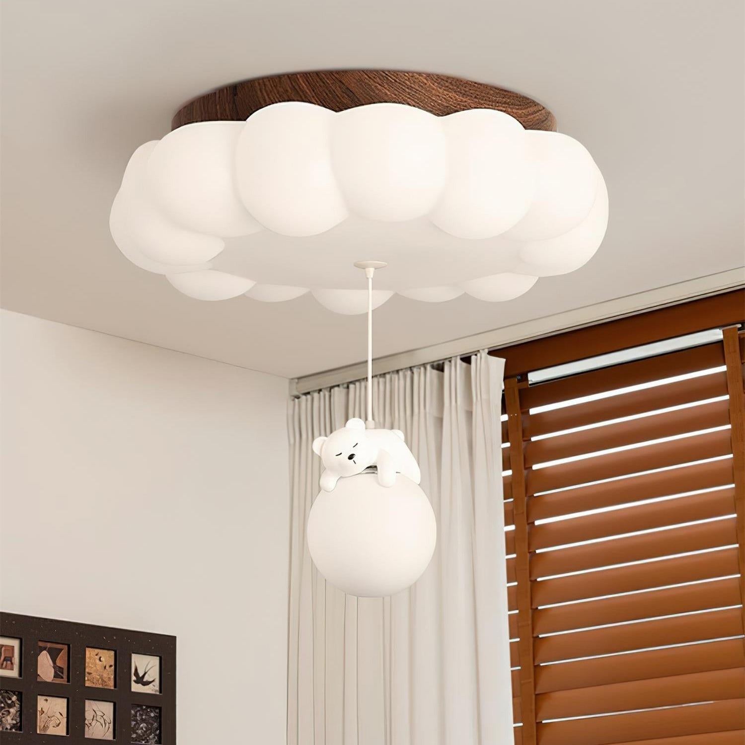 Quen Niedliche Kuchenbär-Deckenleuchte