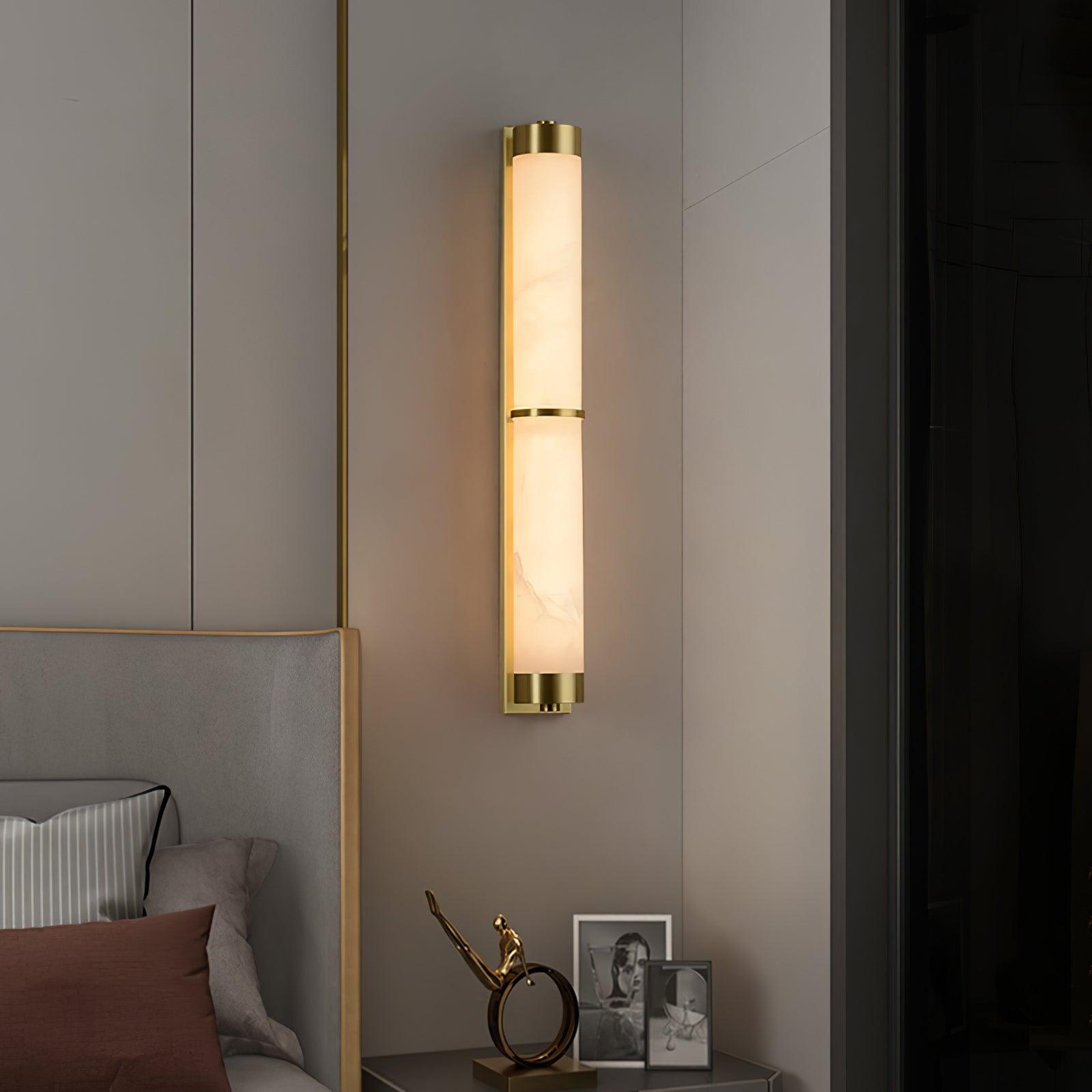Olmirira Minimalist Alabaster Wall Light - Neutralighting