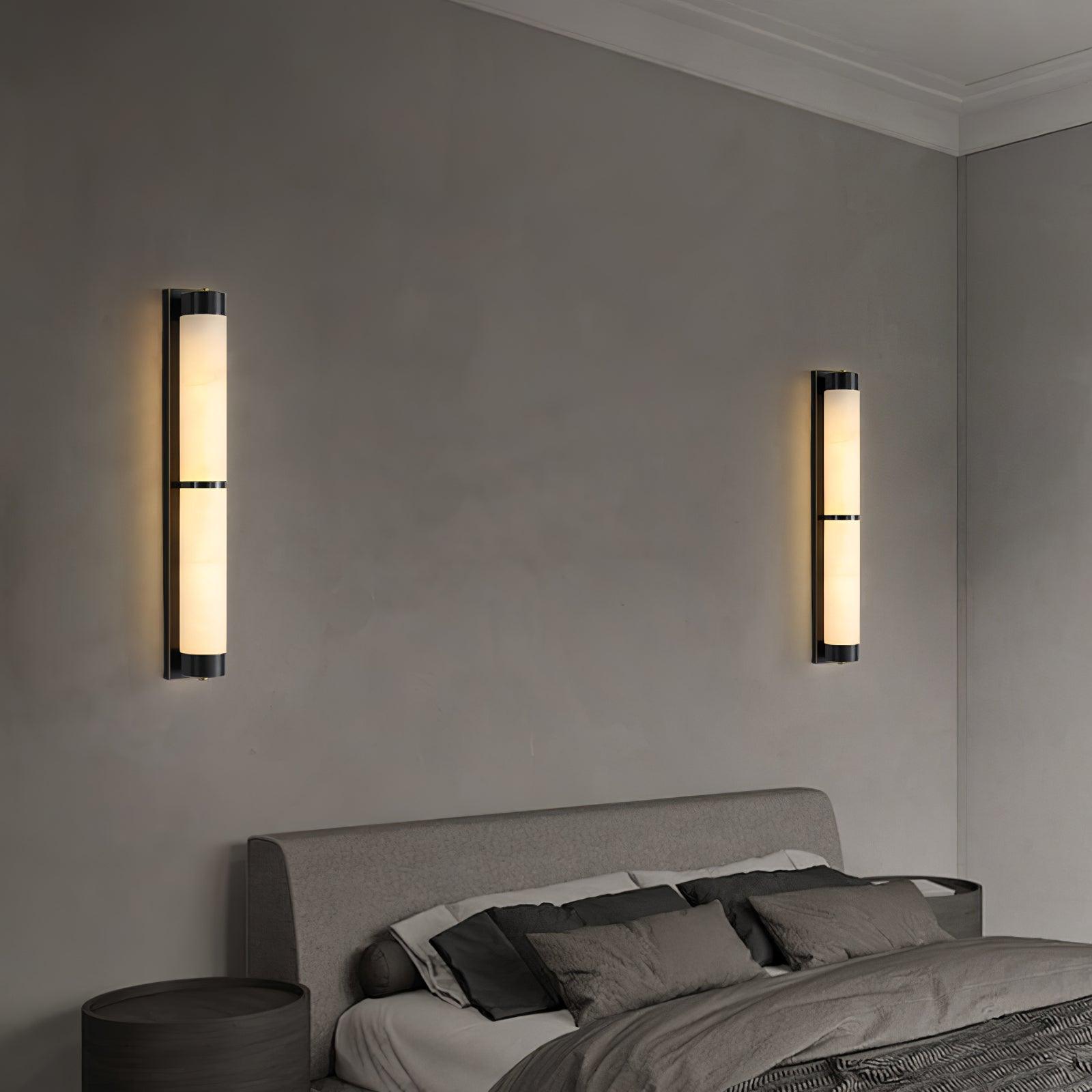 Olmirira Minimalist Alabaster Wall Light - Neutralighting