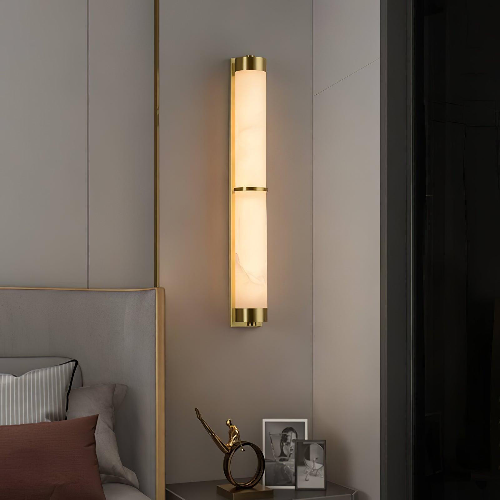Olmirira Minimalist Alabaster Wall Light - Neutralighting