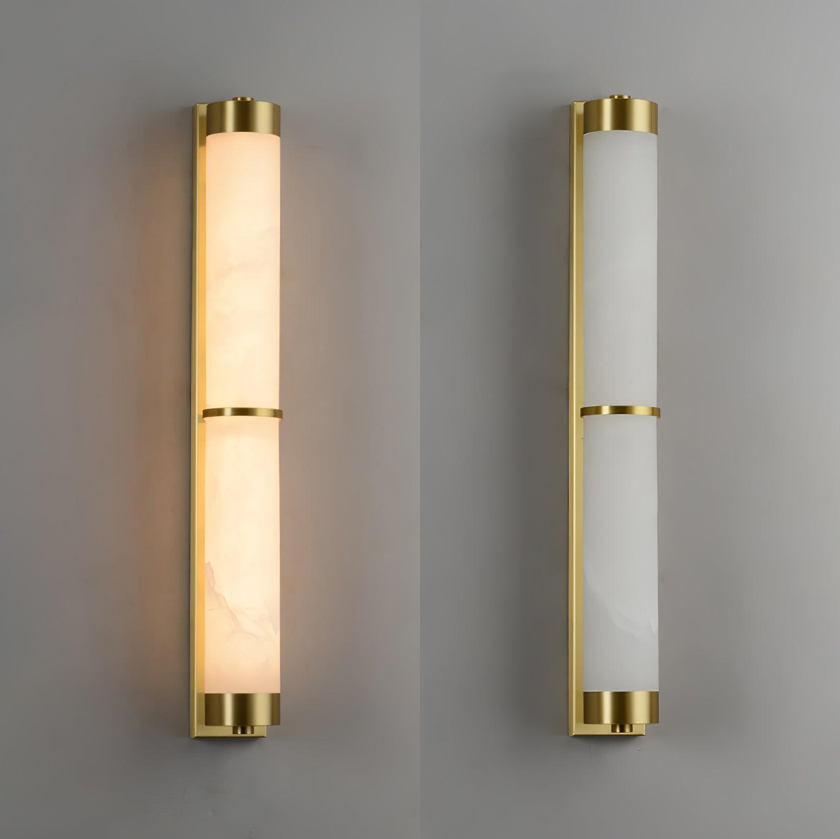 Olmirira Minimalist Alabaster Wall Light - Neutralighting