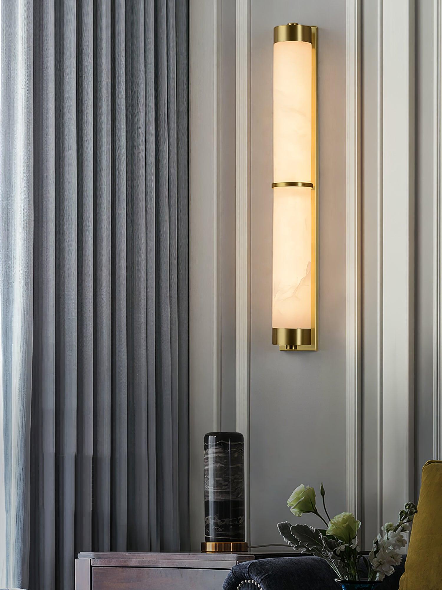 Olmirira Minimalist Alabaster Wall Light - Neutralighting