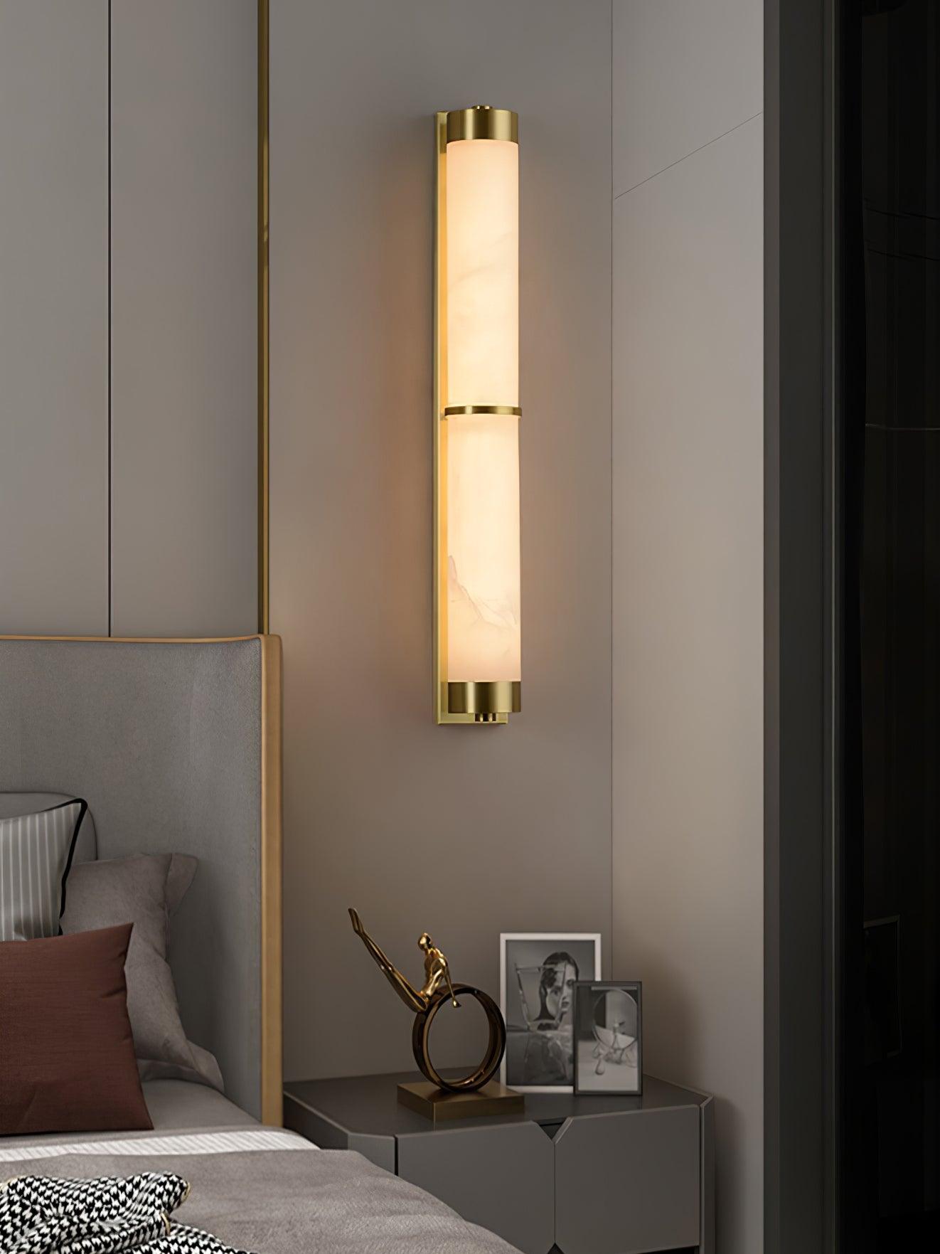 Olmirira Minimalist Alabaster Wall Light - Neutralighting