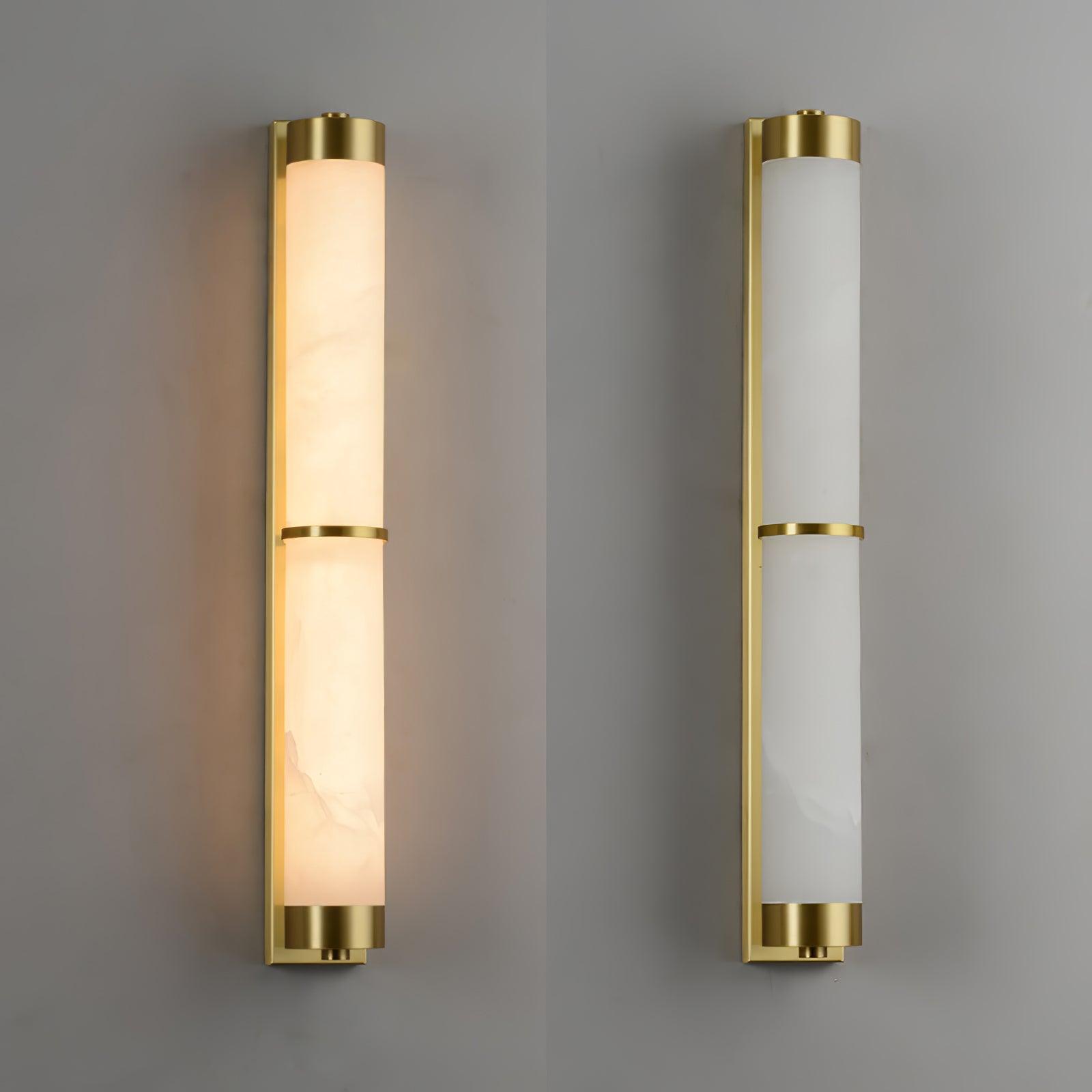 Olmirira Minimalist Alabaster Wall Light - Neutralighting