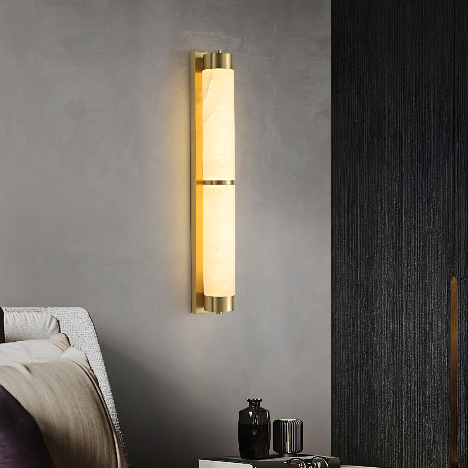 Olmirira Minimalist Alabaster Wall Light - Neutralighting