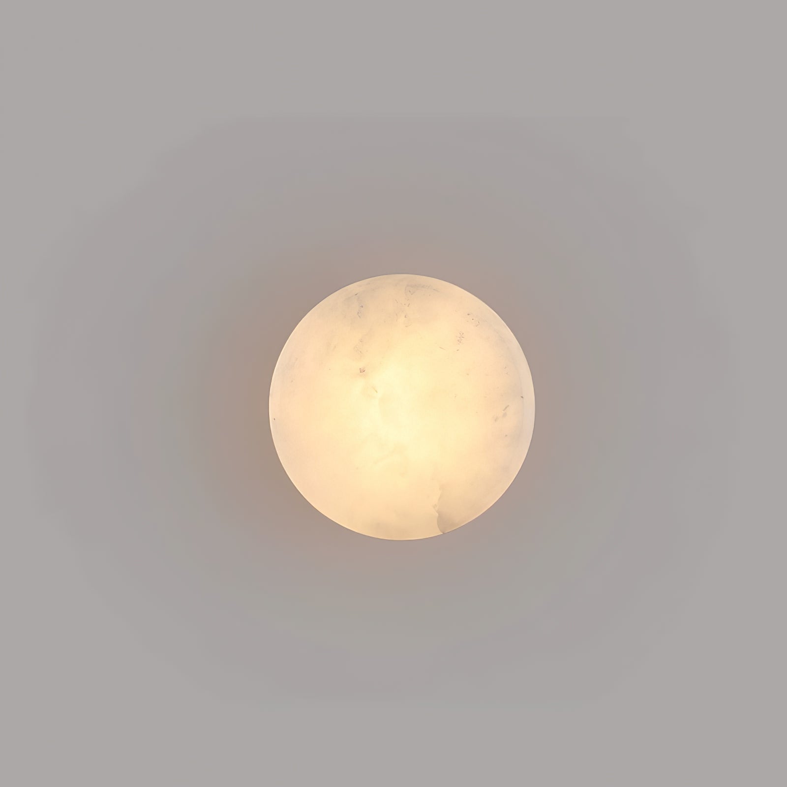 Glim Modern Minimalist Brass Metal Alabaster Wall Lamp - Letslighting