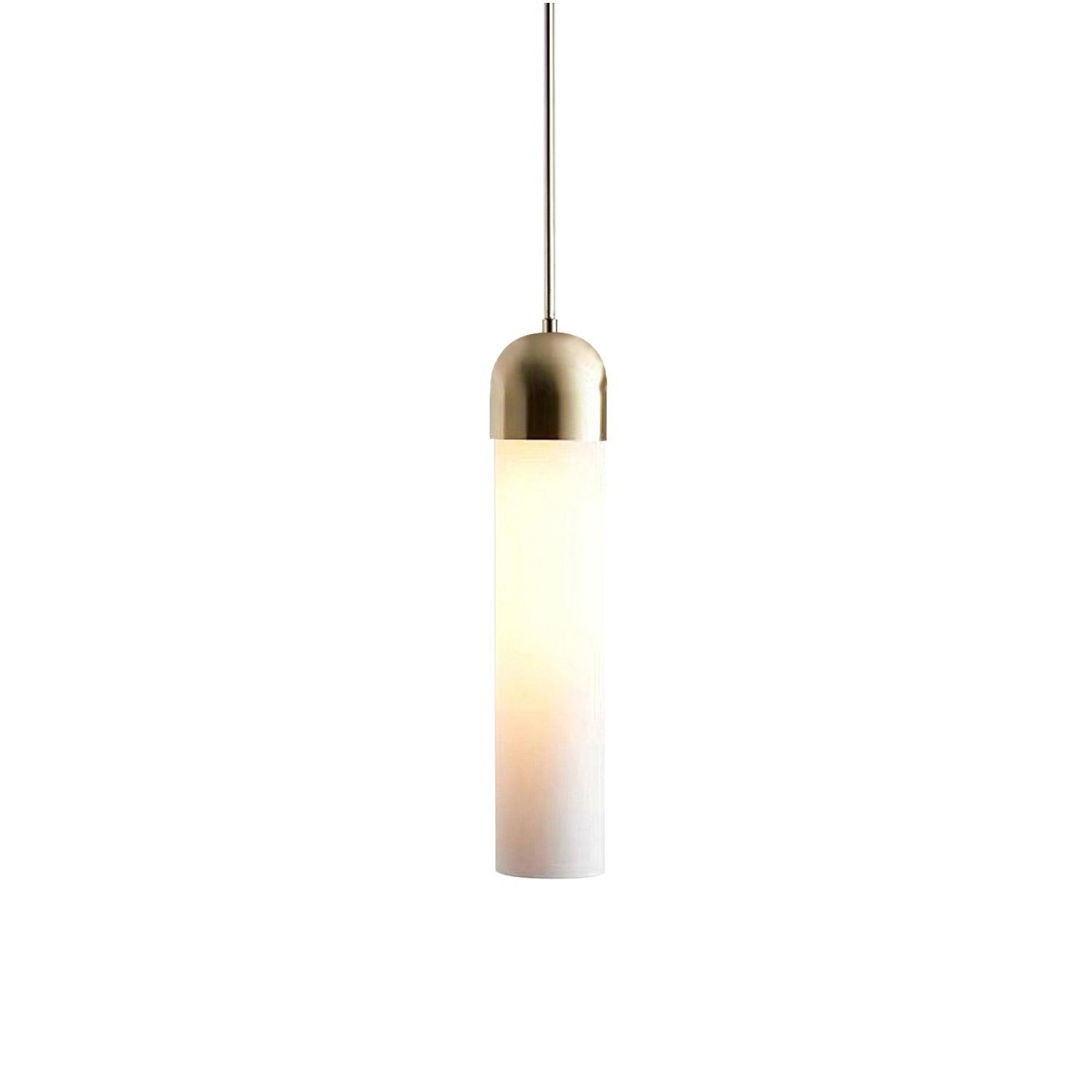 Eurcara Zylindrische Glas Pendelleuchte-Letslighting