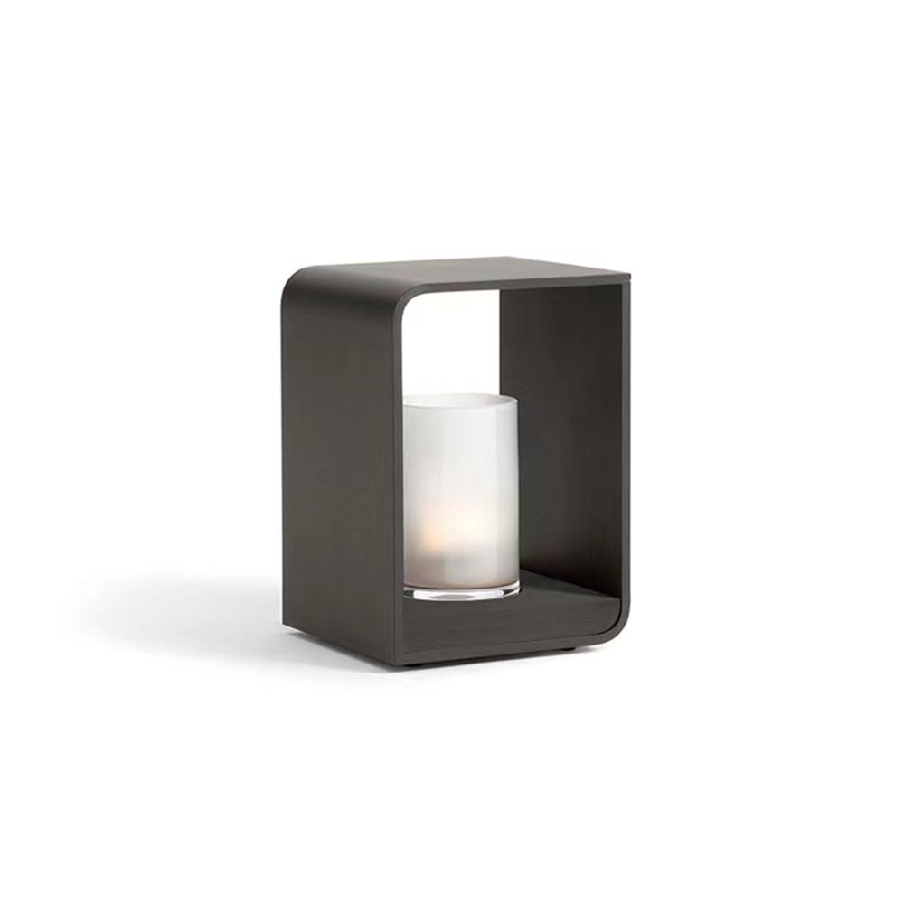 Ray Außenstehleuchte Minimalistisch Quadrat LED Metall Garten Flur