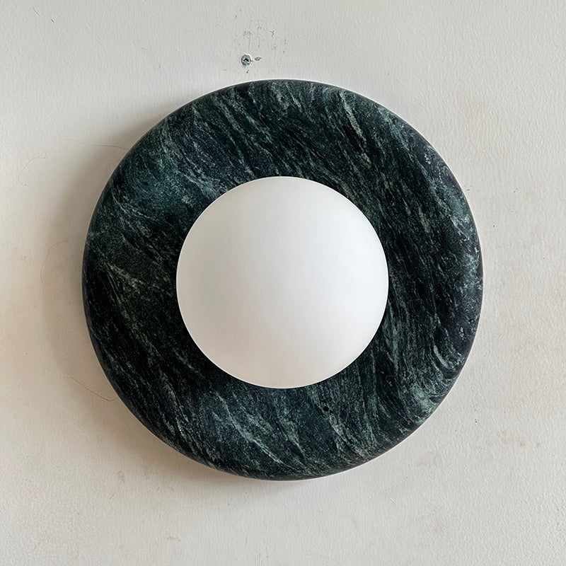 Cusorion Dunkelgrüne Marmor Wandleuchte-Letslighting