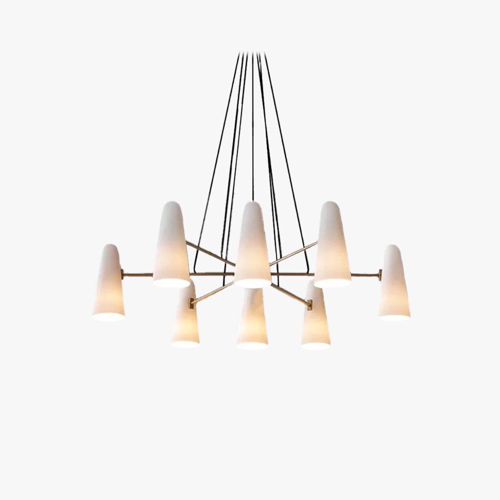Artemis Chandelier Cone-Shaped-Letslighting