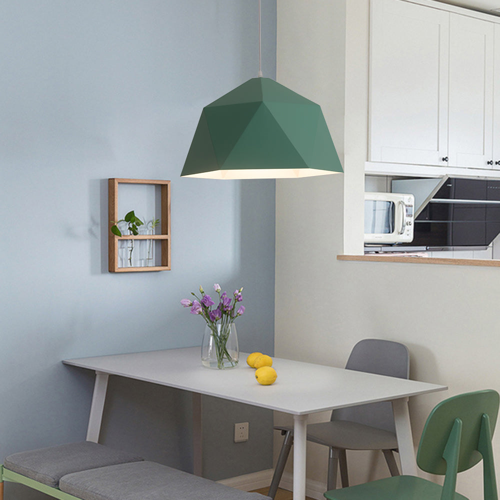 Valentina Modern Geometrisch LED Pendelleuchte Mehrfarbig Esszimmer Metall
